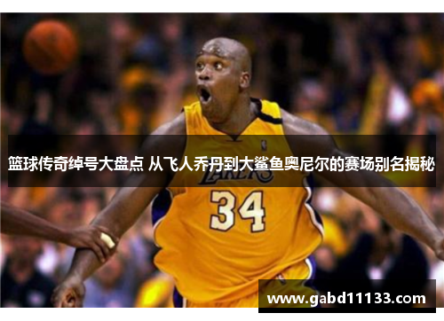 篮球传奇绰号大盘点 从飞人乔丹到大鲨鱼奥尼尔的赛场别名揭秘